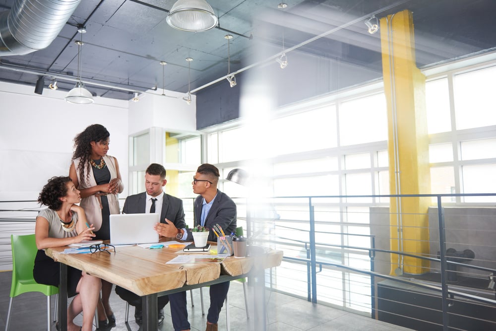 Group of office workers
