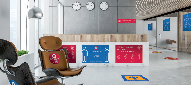 Back to Business: Covid-19 Signage for a Compliant Workplace